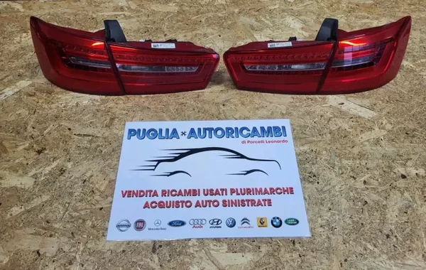 FARI STOP POSTERIORE FACELIFT PER AUDI A6 AVANT C7 ORIGINALI AUDI