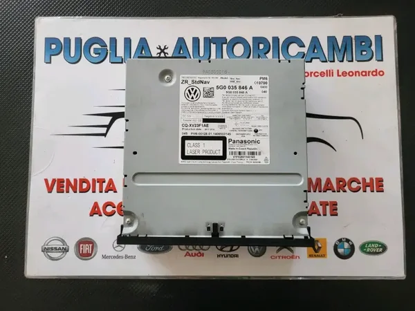 NAVIGATORE VOLKSWAGEN GOLF 7/7.5 5G0035846A 2 SIM