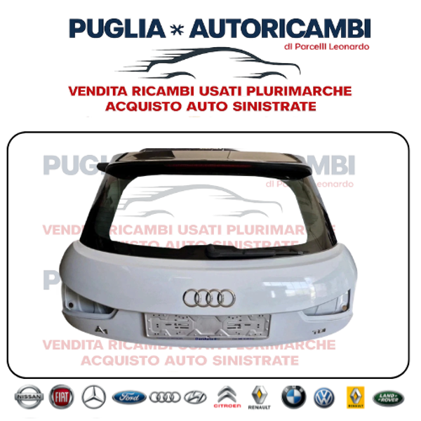 Portellone Posteriore per Audi A1 Sportback 8X Usato Originale – Spedizione Rapida in Tutta Italia
