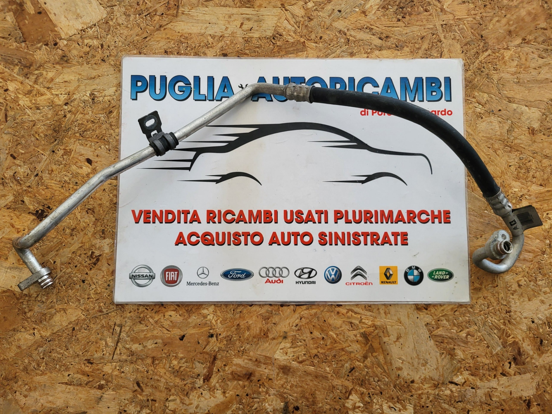 TUBO ARIA CONDIZIONATA A/C PEUGEOT 308 1.6 HDI 9H05 9675635380