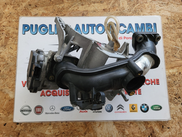 CORPO FARFALLATO VALVOLA A FARFALLA PEUGEOT 308 II CITROEN C3 PICASSO 1.6 68KW 9673534480