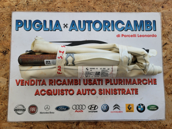 AIRBAG TENDINA LATO SINISTRO SX PER BMW SERIE 1 F20 F21 2011-2019 7221045-10