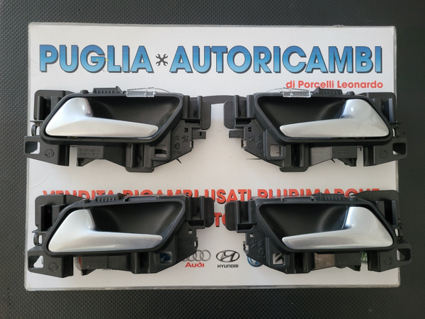 SET 4 MANIGLIE INTERNE LED APERTURA PORTA ANT. E POST DX/SX PEUGEOT 308 II SERIE 98000003