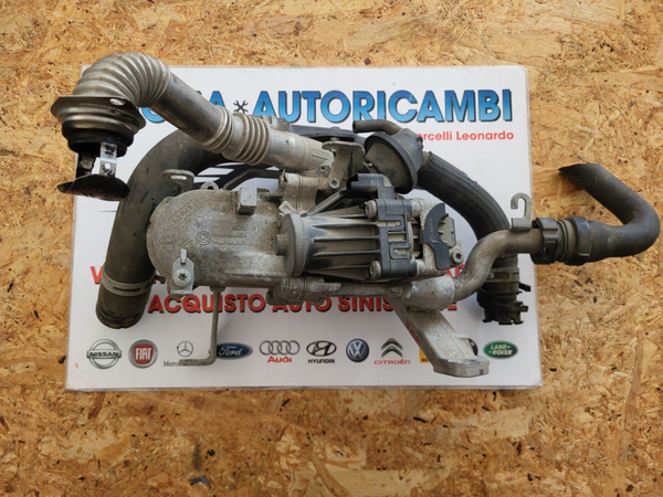 SCAMBIATORE DI CALORE VALVOLA EGR PER CITROEN C3 PEUGEOT 308 1.6 HDI 2012-2019 9671187780