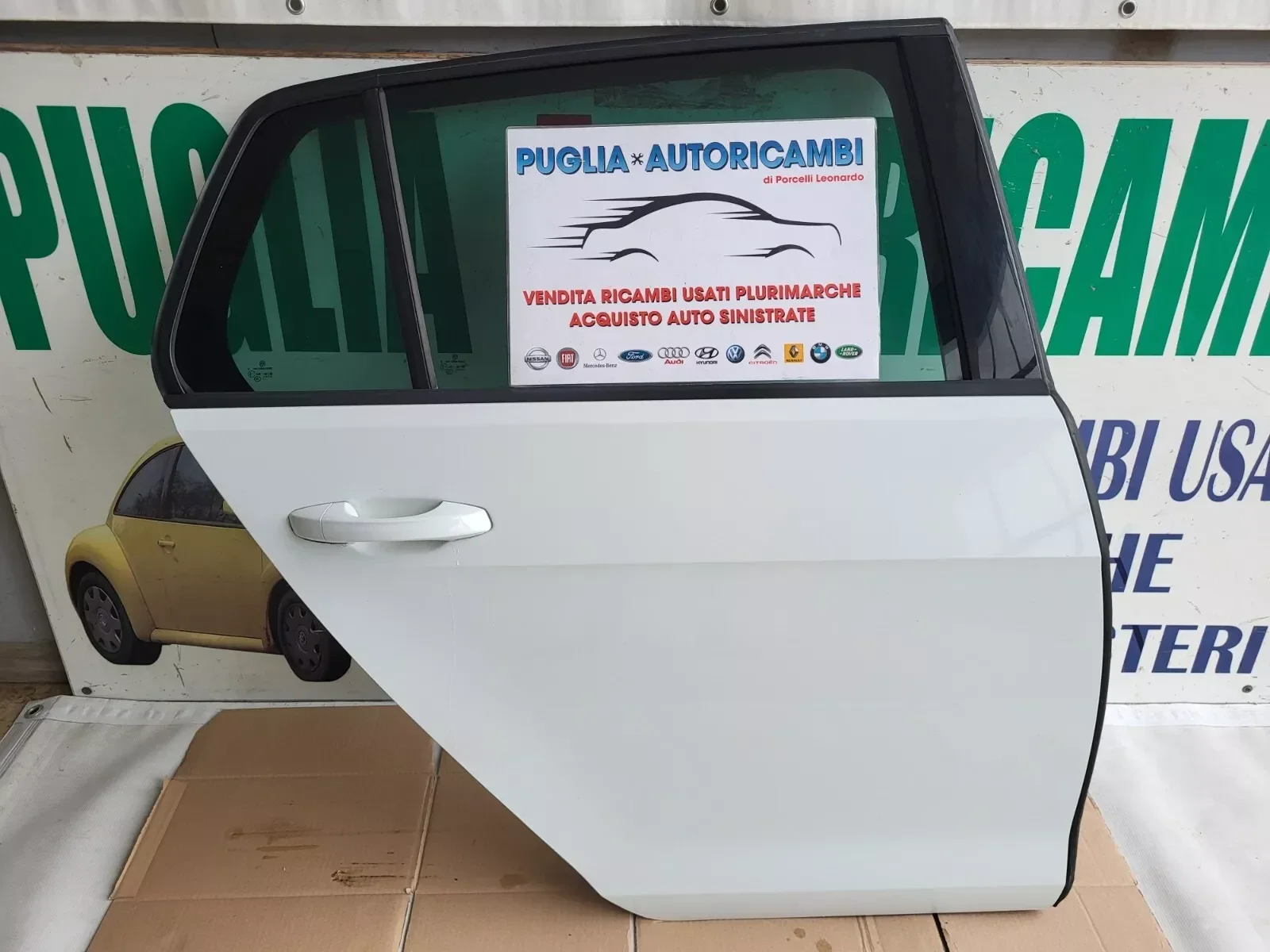 PORTIERA/PORTA/SPORTELLO POSTERIORE POST. DESTRA DX VOLKSWAGEN GOLF 7/7.5