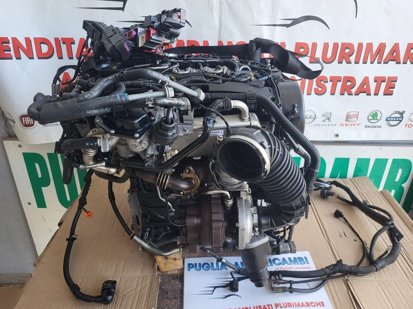 MOTORE AUDI A4/A5/Q5/ B8.5 2.0 150 CV DIESEL (CJC) 135.890 KM
