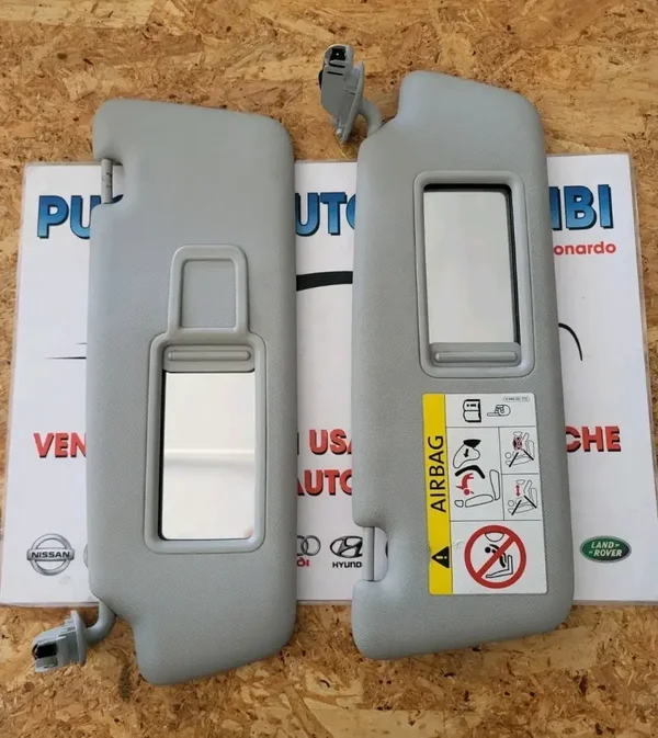 COPPIA ALETTE PARASOLE AUDI A3 8V 2012/2020 8V0857551/8V0857552