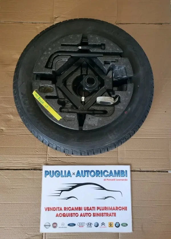 RUOTINO/RUOTA DI SCORTA CON KIT ACCESSORI VOLKSWAGEN POLO AW1 2020