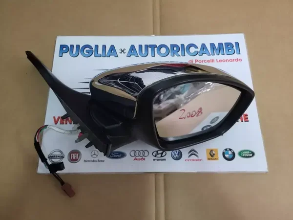 SPECCHIETTO RETROVISORE ESTERNO DESTRO DX PEUGEOT 2008 I (CU)