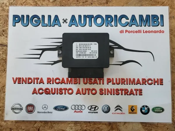MERCEDES BENZ CENTRALINA FRENO DI STAZIONAMENTO A2469004512