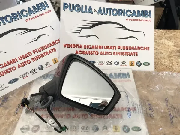 SPECCHIETTO RETROVISORE DESTRO DX VOLKSWAGEN VW TIGUAN 2017 IN POI 6 PIN