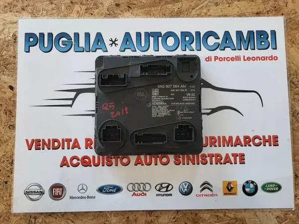 AUDI Q5 FY COMFORT BODY COMPUTER CONTROLLO MODULO BCM 2018-2020 4N0907064AM