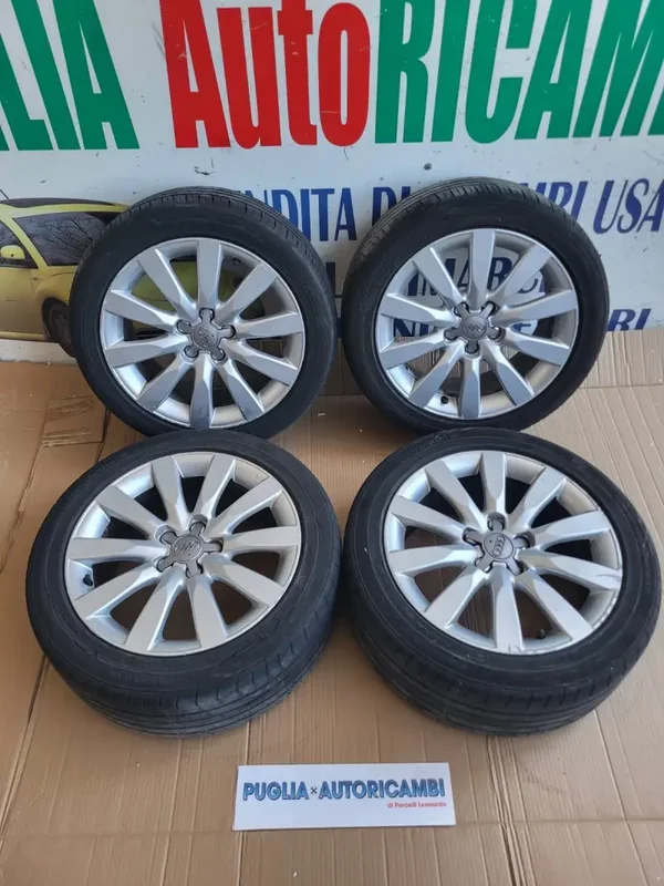 CERCHI E GOMME AUDI A1 16" 7J ET34 A 10 RAZZE 8X0601025G