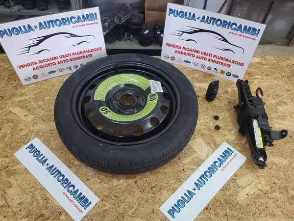 KIT RUOTINO DI SCORTA R16" PER AUDI A3, SEAT LEON, SKODA OCTAVIA T126/70R16