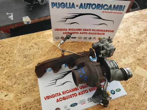 TURBINA/TURBO COMPRESSORE PER BMW N47 2.0 DIESEL 8513122 184671