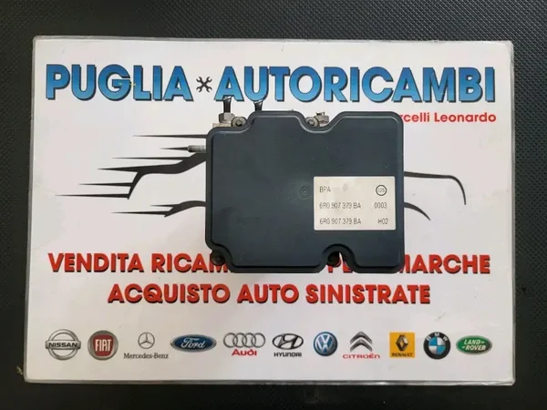 VALVOLA/POMPA/CONTROLLORE/CENTRALINA ABS PER AUDI A1 8X 1.6 DIESEL 6R0907379BA