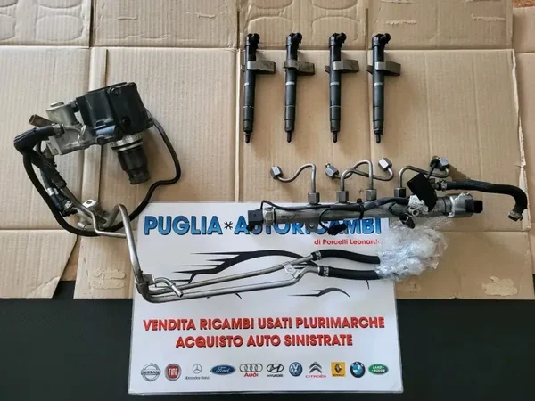 KIT INIEZIONE MERCEDES-BENZ CLASSE A/CLA/GLA 2.2 IMPIANTO DELPHI A6510702601