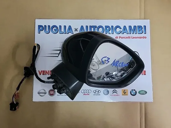 SPECCHIETTO RETROVISORE ESTERNO DESTRO DX CITROEN C3 AIRCROSS 12 PIN
