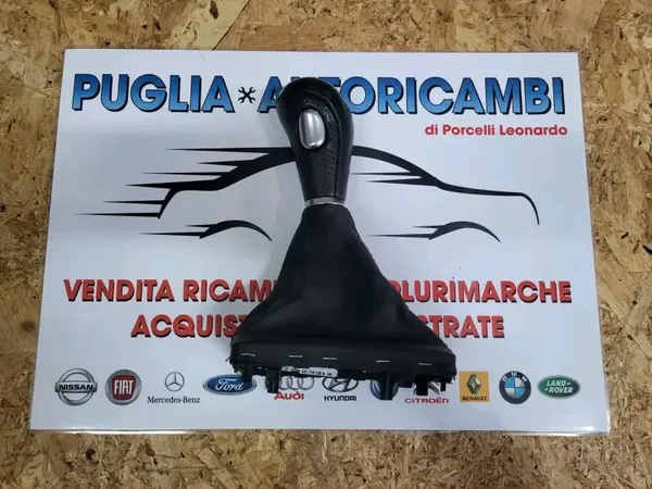 POMELLO CAMBIO AUTOMATICO AUDI A4/A5 B8 S-LINE IN PELLE TRAFORATA