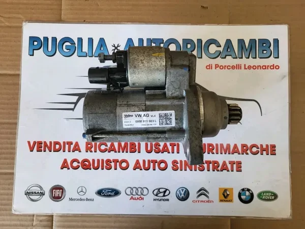 MOTORINO D' AVVIAMENTO AUDI A1 SERIE (8X1) (2014) 1600 Diesel 0AM911023L