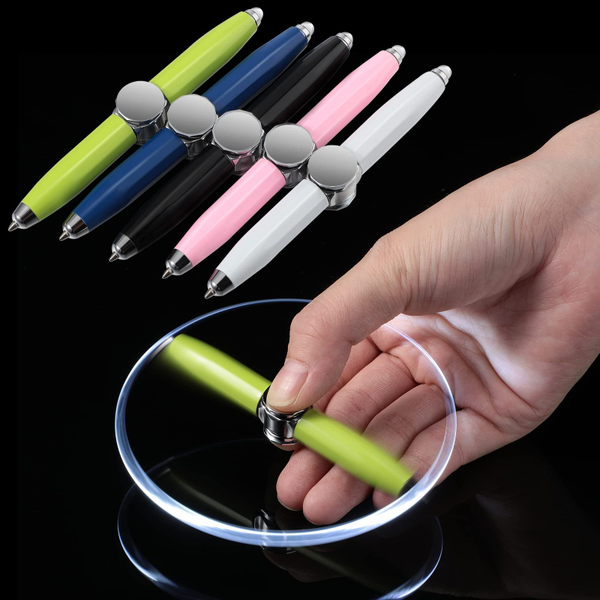 Creative Multi-Function LED Spinning Decompression Pen