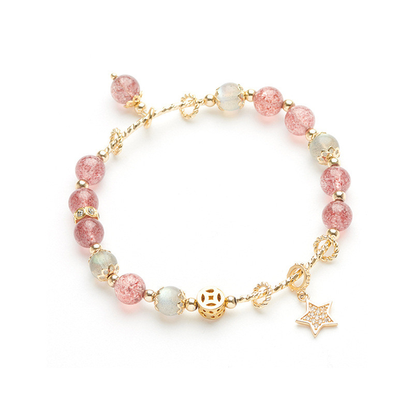 Moonstone Star Crystal Bracelet