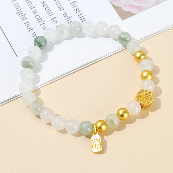 Ice Jade Crystal Bracelet