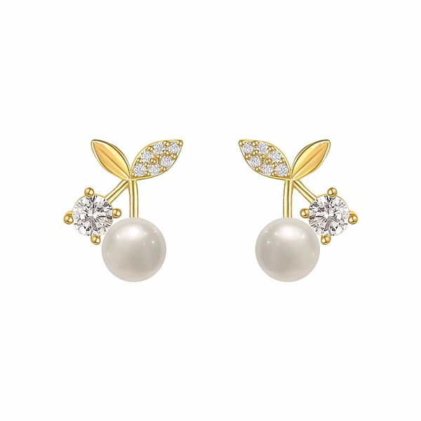 Cherry Pearl Earrings