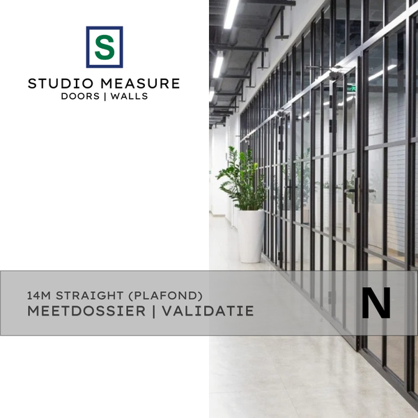 14M Straight Plafond aansluitend Meetdossier Validatie