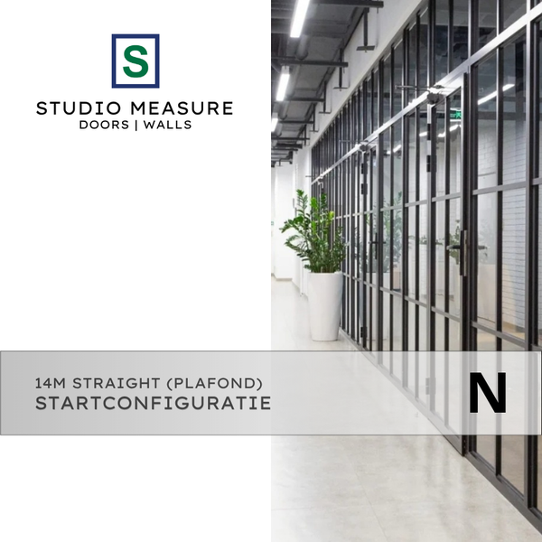 14M Straight Plafond aansluitend Startconfiguratie