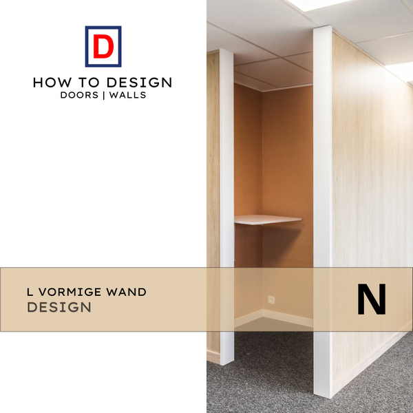 L-vormige Wand – Visueel Ontwerp Maken in Eigen Stijl – PDF-Cursus voor Thuisstudie
