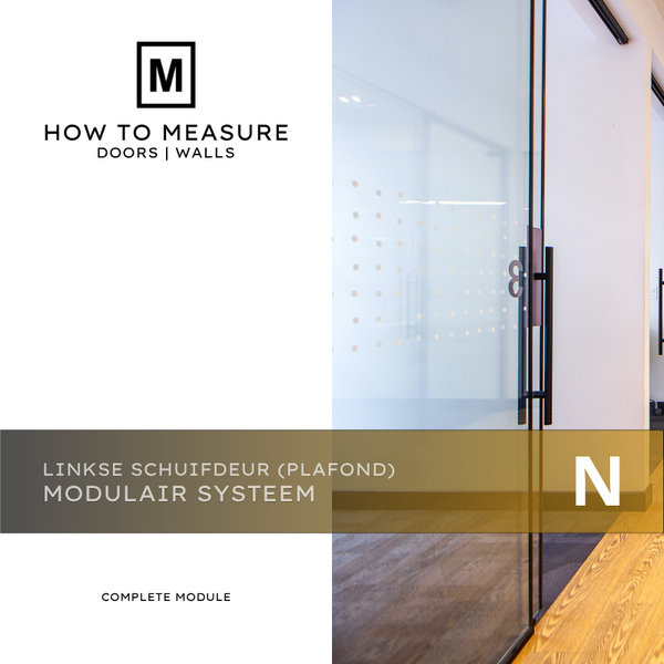 Linkse Schuifdeur Plafond aansluitend Complete Module Meting en Ontwerp