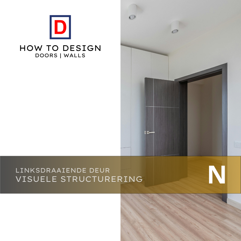 Linksdraaiende Deur Visuele Structurering
