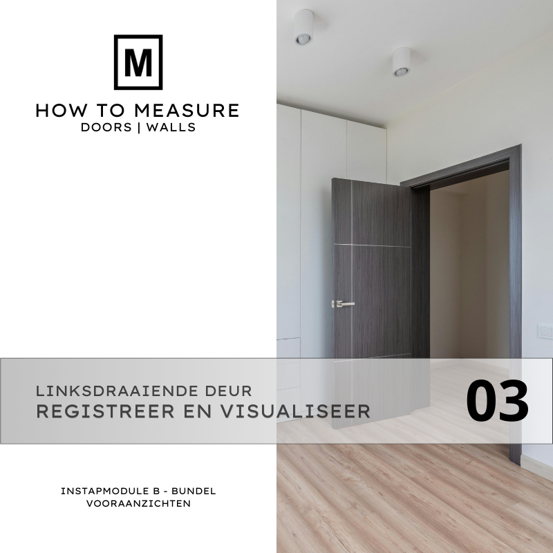 Linksdraaiende Deur Instapmodule B Bundel 03 vooraanzichten