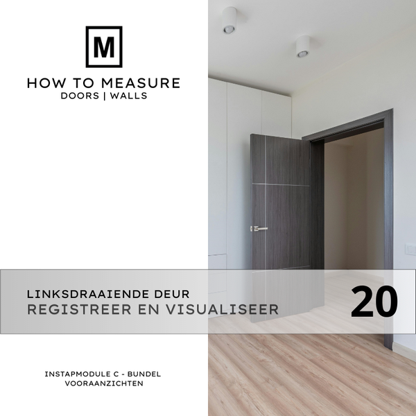 Linksdraaiende Deur - Bundel 20 Vooraanzichten - Instapmodule C