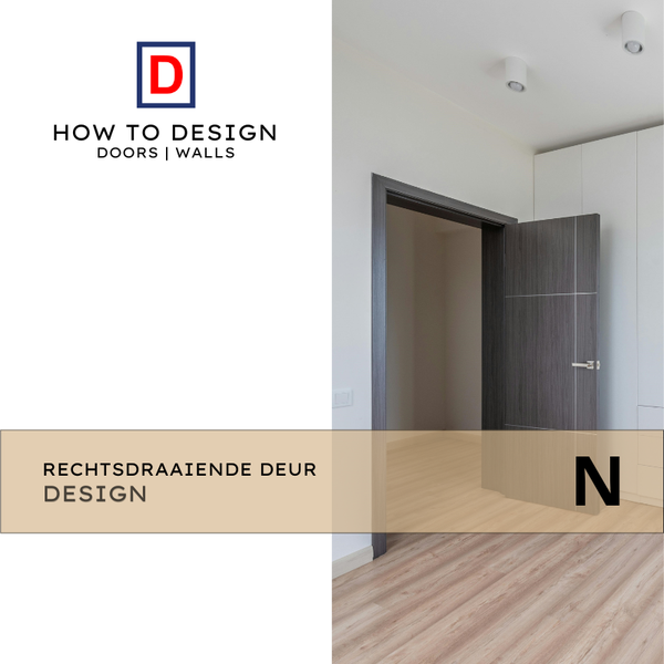 Rechtsdraaiende Deur – Visueel Ontwerp Maken in Eigen Stijl – PDF-Cursus voor Thuisstudie