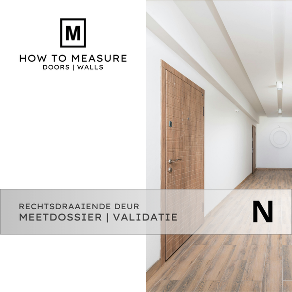 Rechtsdraaiende Deur Meetdossier Validatie