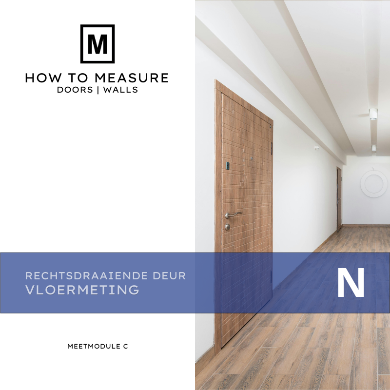 Rechtsdraaiende Deur Meetmodule C Vloermeting