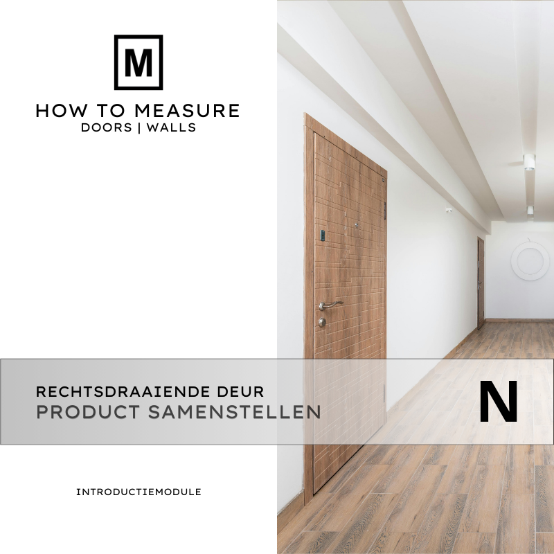 Rechtsdraaiende Deur Introductiemodule Basisstructuur
