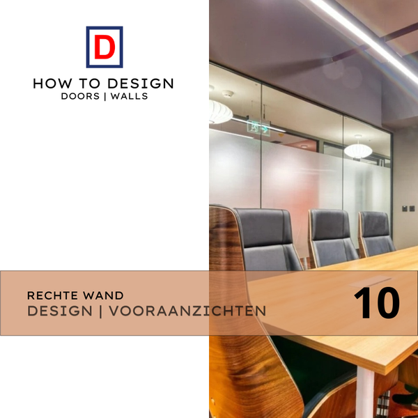 PDF-pakket 10 Vooraanzichten Rechte Wand - Complete Ontwerpcursus