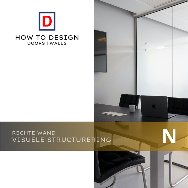 Rechte Wand Visuele Structurering