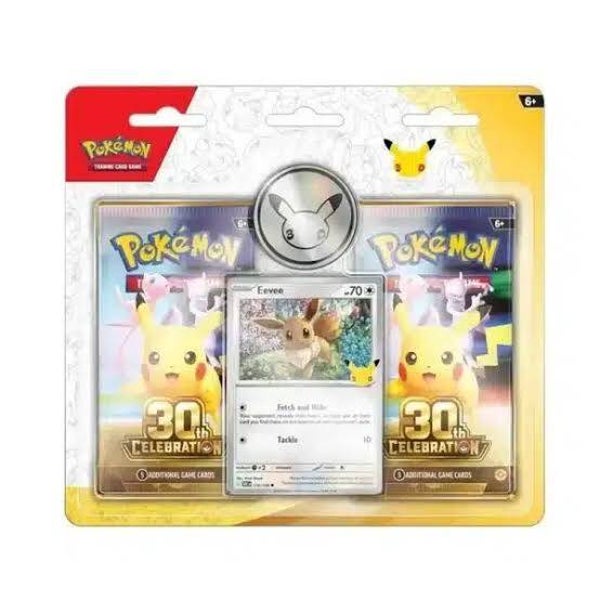 Pokémon TCG: 30th Celebration 2-Pack Blister – Eevee Promo