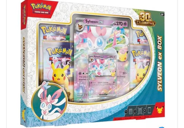 Pokémon TCG: 30th Celebration Sylveon ex Box – Engels
