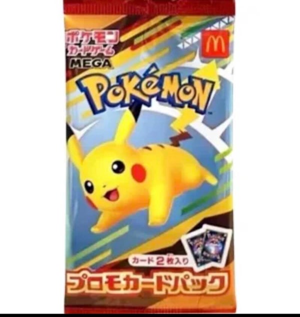 Pokémon × McDonald’s Promo Pack 2025 – Japans
