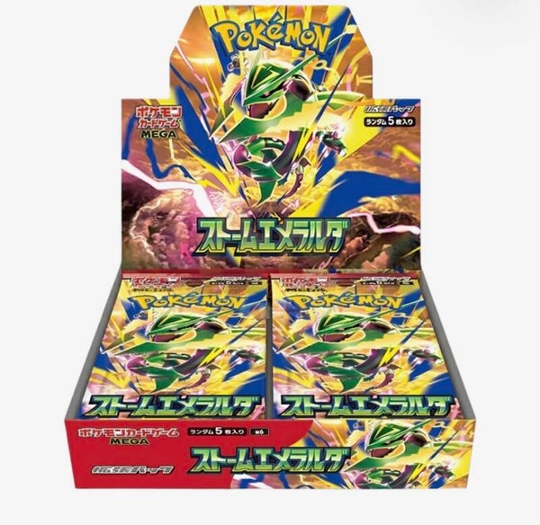 🐉 Pokémon TCG – Storm Emeralda Booster Box M6 [Japans]
