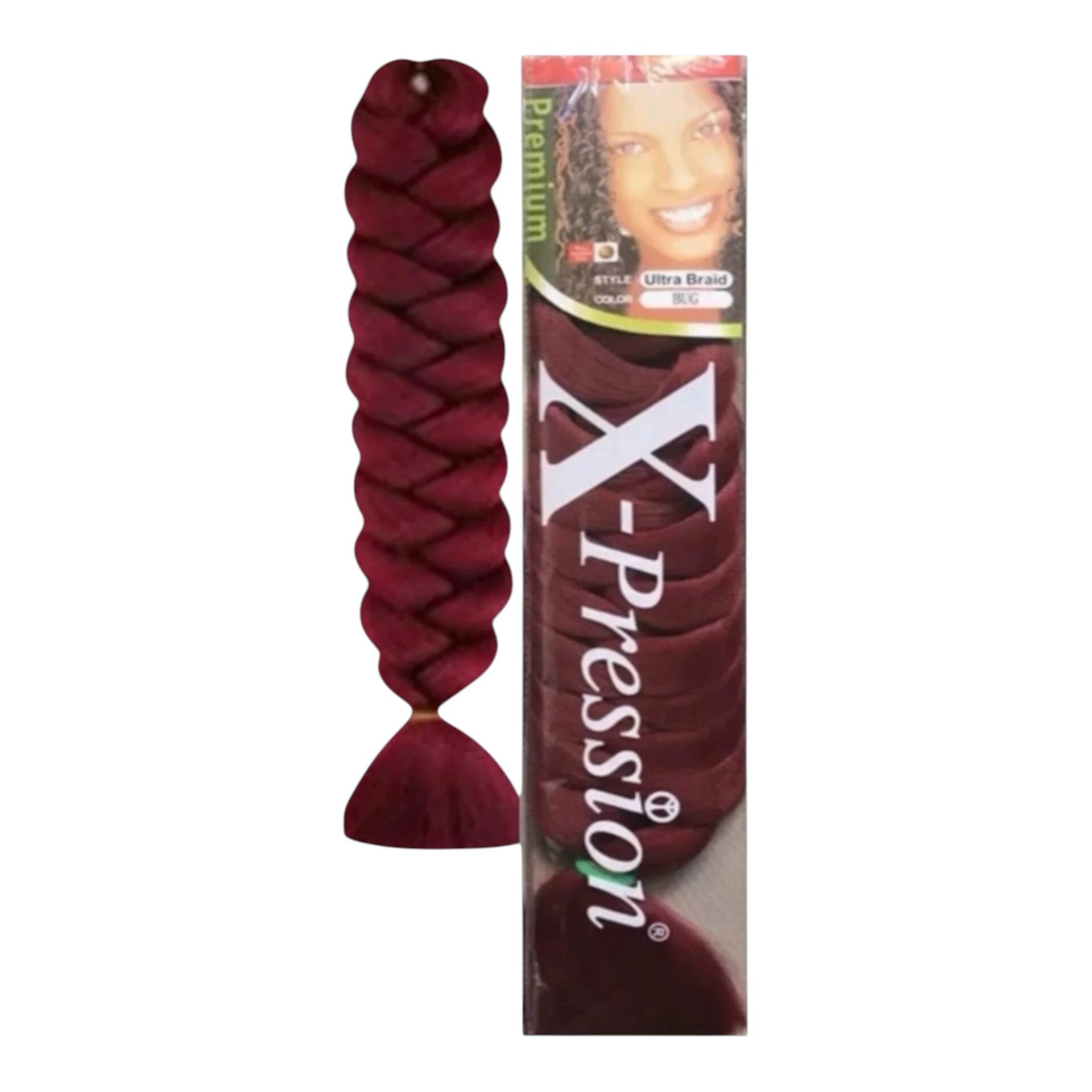 Xpression ultra braid, couleur BUG