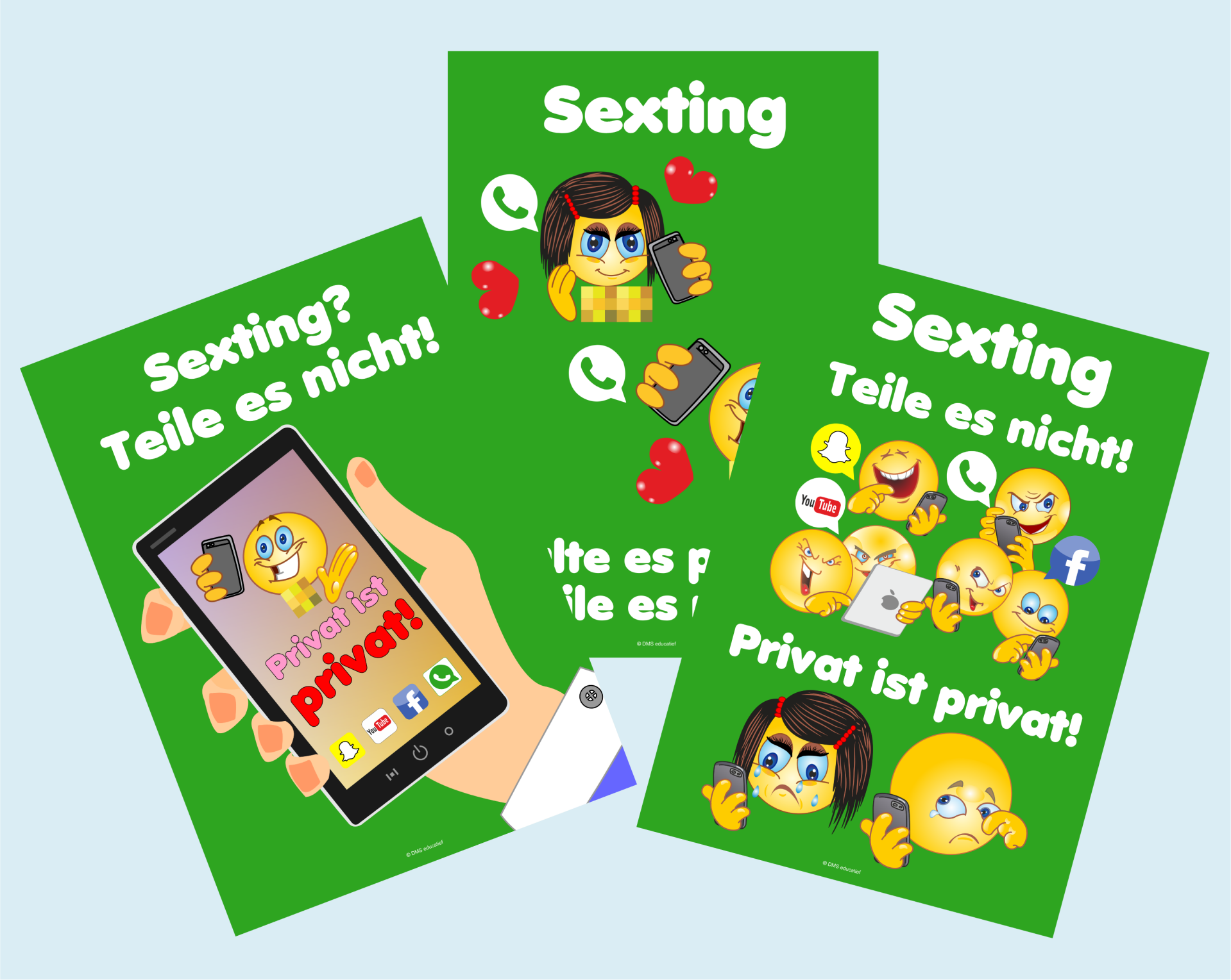Plakat-Paket 'Sexting'