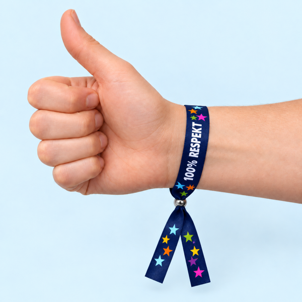 Armband „100% Respekt“