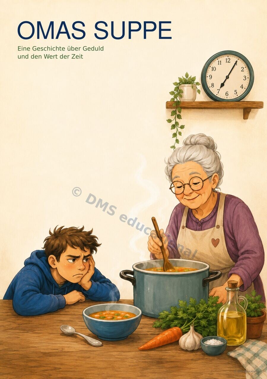 Erzählbild „Omas Suppe“ (A3)