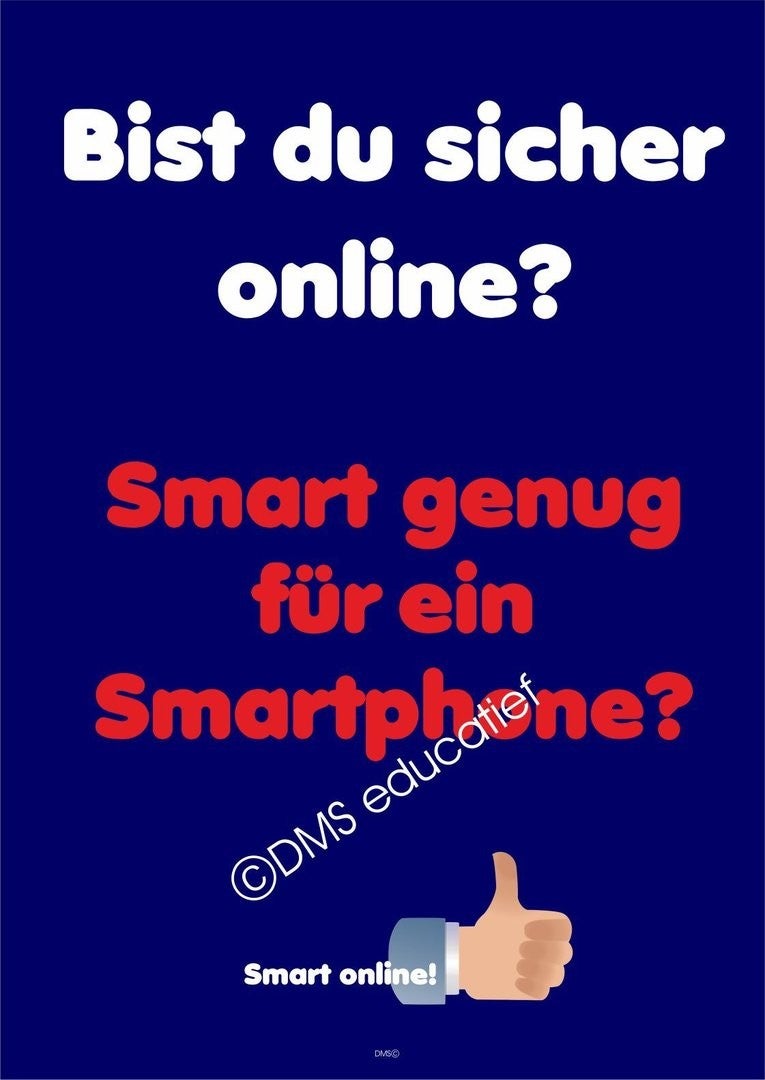 Poster Smart online 'Smart genug?'